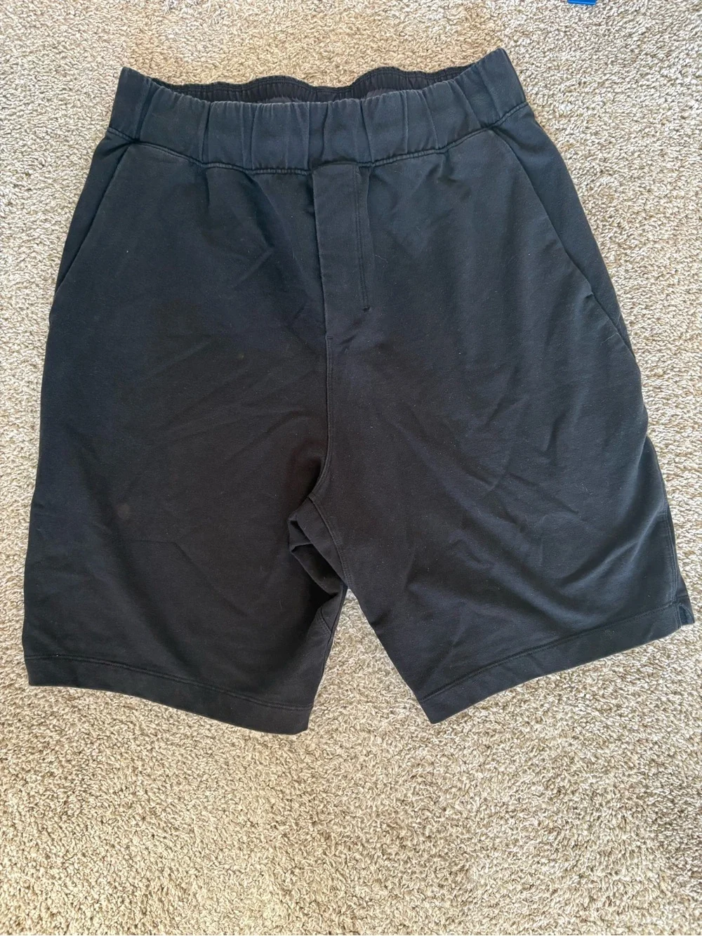 Men's Black Lululemon Athletic Knit Shorts